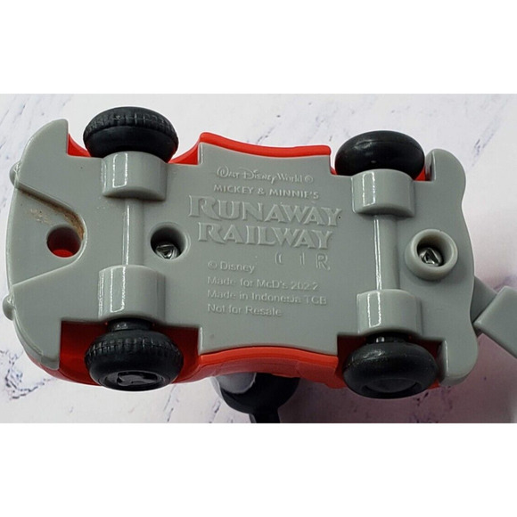 McDonalds Mickey & Minnie Mouse in Car Figure Runaway Railway - Picture 6 of 6